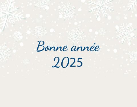 Bonne annnée 2025 !