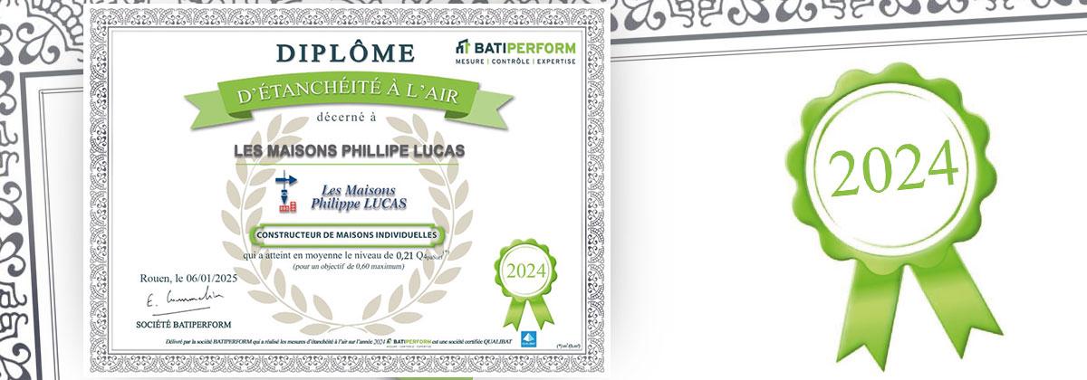 Diplôme d'étanchéité à l'air